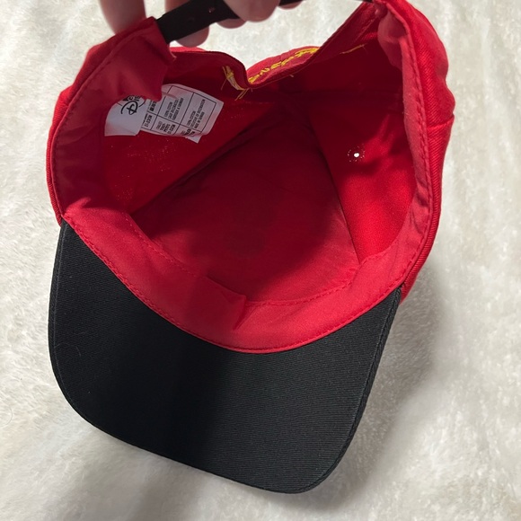 Disney Mickey Mouse W/ Ears “Oh Boy!” Disney Parks Red Hat Size Toddlers - Picture 7 of 9